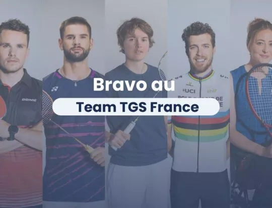 Membres du Team TGS France ayant participé aux Jeux Paralympiques de Paris 2024