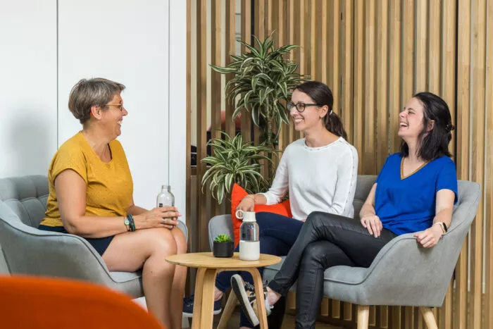 Les collaboratrices de l'agence de Clisson